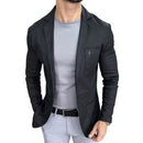 Blazer Zikani / Zip Off Slim Fit Preto Ref 436