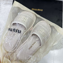 Chinelo Slide Miu Miu