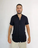 CAMISA DE VISCOLINHO GOLA PADRE - Produto Original