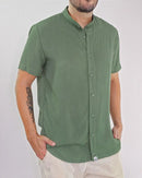 CAMISA DE VISCOLINHO GOLA PADRE - Produto Original