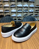 Tênis Slip on Couro Ricardo Almeida