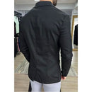 Blazer Zikani / Zip Off Slim Fit Preto Ref 436