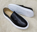 Tênis Slip on Couro Ricardo Almeida