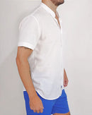 CAMISA DE VISCOLINHO GOLA PADRE - Produto Original