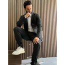Blazer Zikani / Zip Off Slim Fit Preto Ref 436