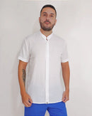 CAMISA DE VISCOLINHO GOLA PADRE - Produto Original