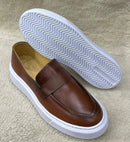 Tênis Slip on Couro Ricardo Almeida