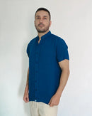 CAMISA DE VISCOLINHO GOLA PADRE - Produto Original