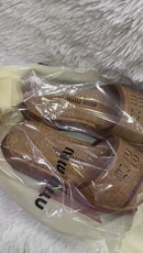 Chinelo Slide Miu Miu